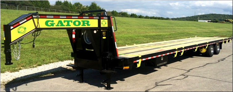 EQUIPMENT TRAILER - TANDEM DUAL GOOSENECK TRAILER FOR SALE  Perry County, Tennessee